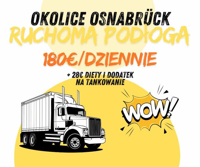 KIEROWCA WALKINGFLOOR | 2/1, 3/1, 2/2 | OK. OSNABRUCK
