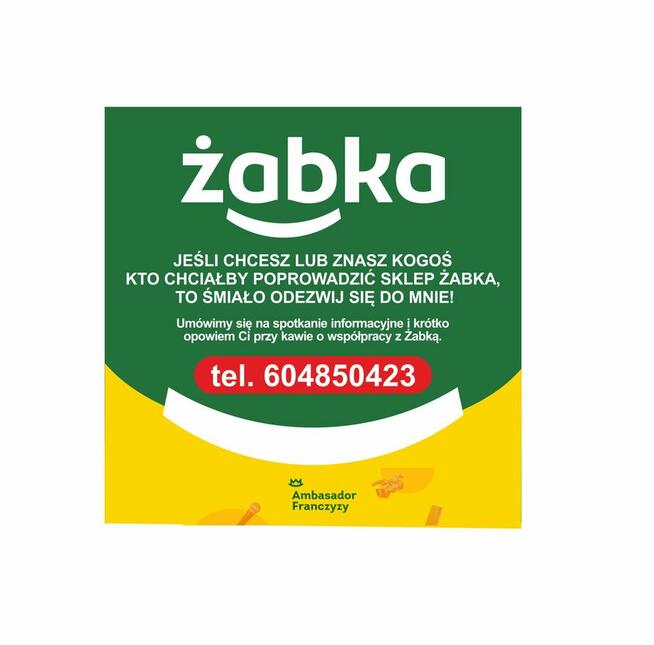 Zarządzaj , poprowadz Sklep Żabka