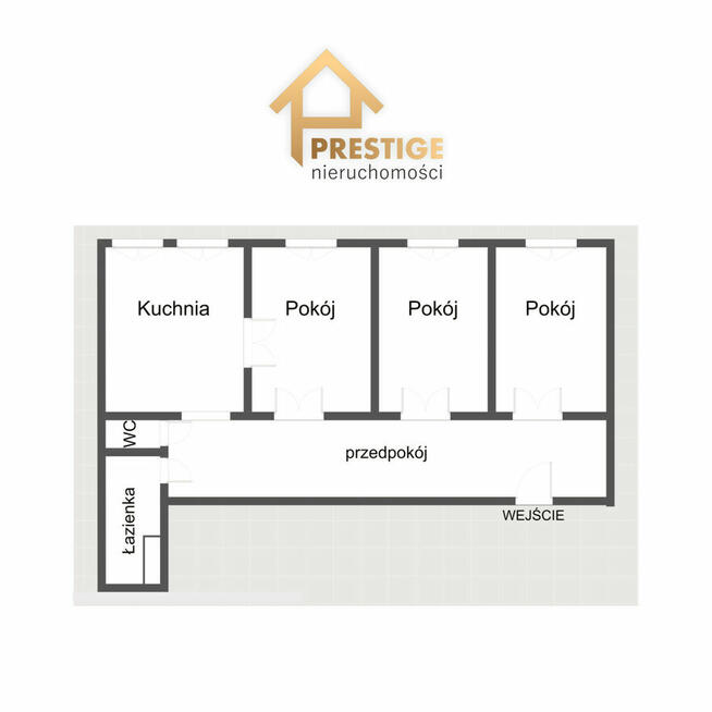 3-pok. mieszkanie w kamienicy - Gliwice
