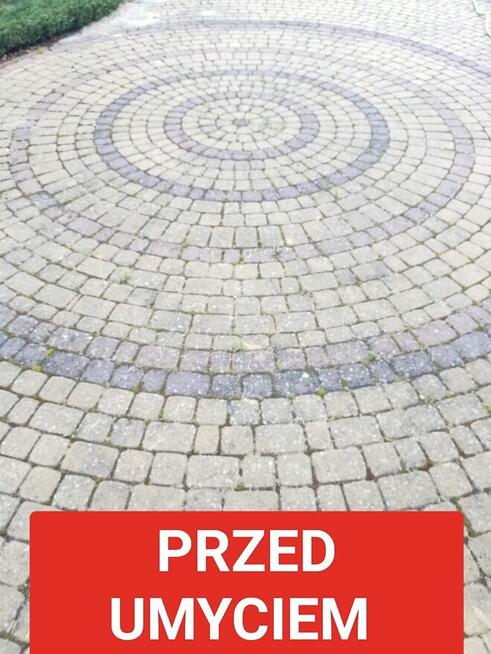 MYCIE, czyszczenie kostki brukowej.