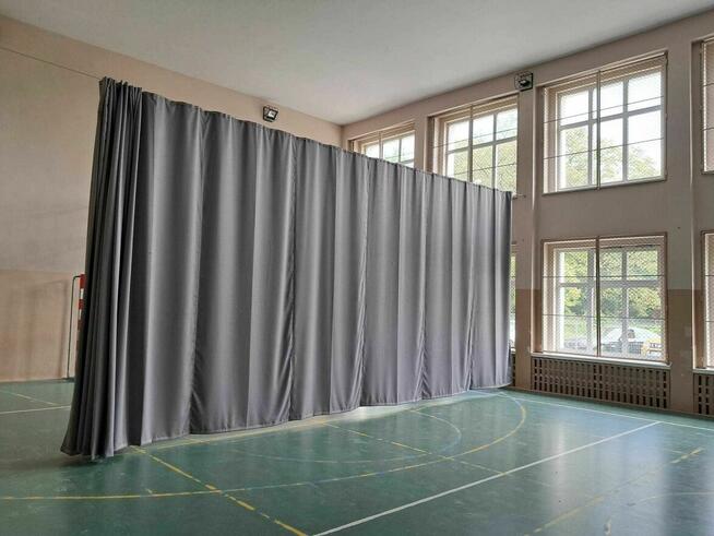 kotara na salę, konstrukcja kotary na salę, kotara grodząca