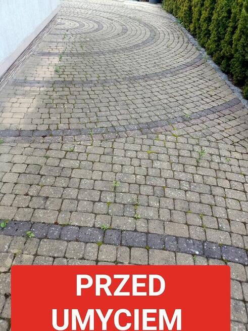 MYCIE, czyszczenie kostki brukowej.