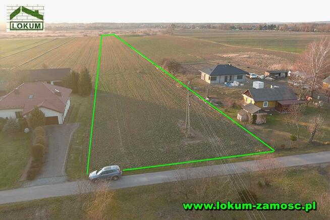 Działka rolno-budowlana o pow. 1,43 ha położona w Deszkowice