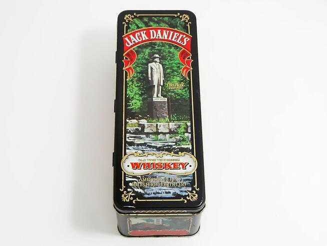 Metalowa ozdobna kolekcjonerska puszka Jack Daniels