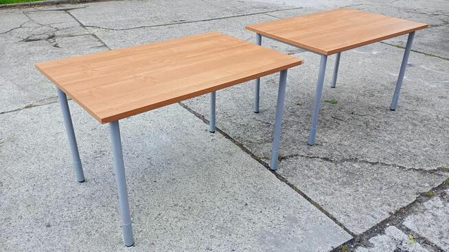 Biurko buk 120x80 cm biurka do biur szkół recepcji