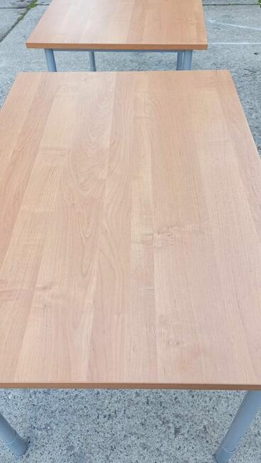 Biurko buk 120x80 cm biurka do biur szkół recepcji