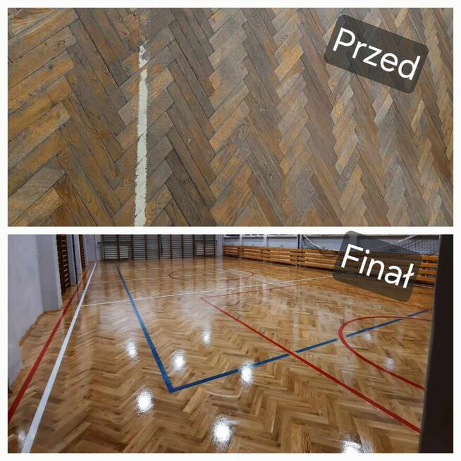 CYKLINOWANIE PODŁÓG PARKIETÓW DREWNIANYCH