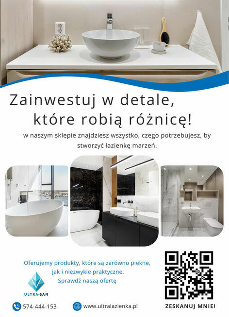 Wyposażenie łazienki, akcesoria
