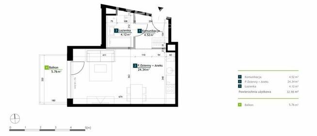 Przestronna kawalerka I Metro I Inwestycja