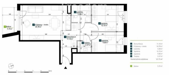 Dwustronne M3 I balkon I metro Chrzanów I Bemowo