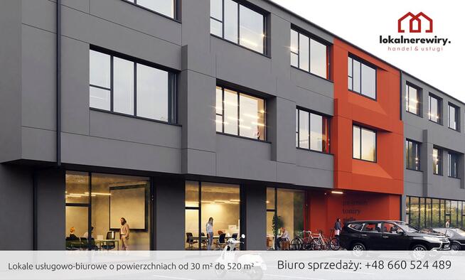 Lokal usługowo-biurowy, ostatni na parterze
