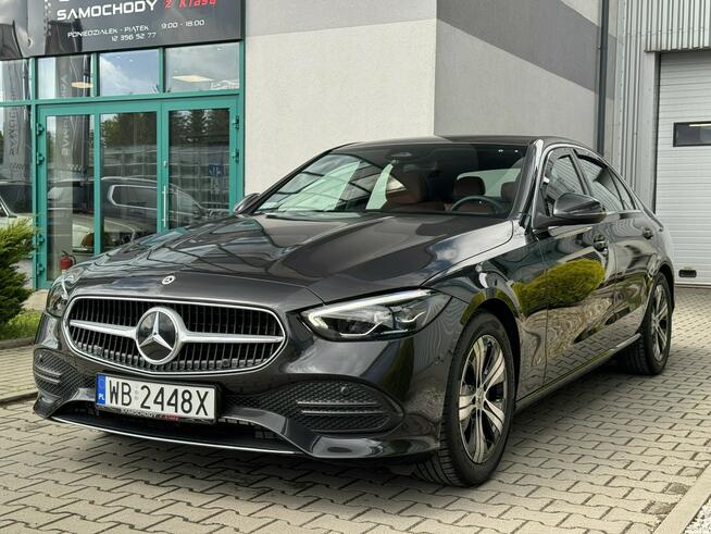 Mercedes C 180 Krajowy. Bezwypadkowy. 14 tys. km. Gwarancja do 06.2027.