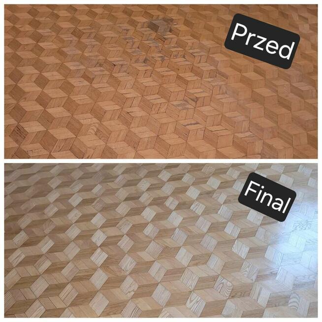 CYKLINOWANIE PODŁÓG PARKIETÓW DREWNIANYCH