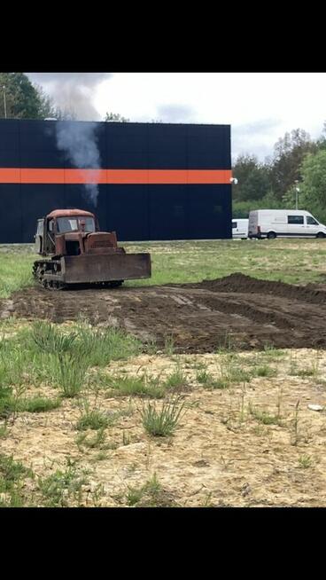 Spycharka gąsienicowa DT-75, rozruch elektryczny 24V, dowóz.