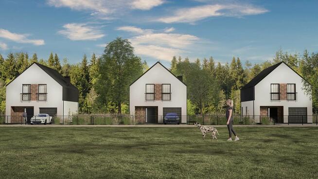 Osiedle nowoczesnych energooszczędnych domów jednorodzinnych