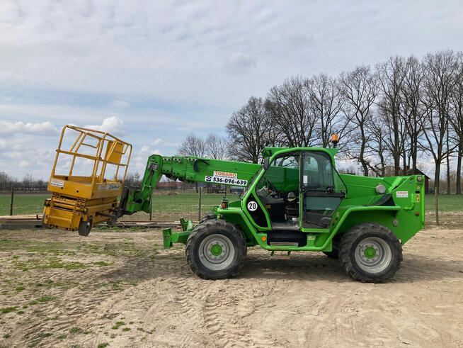 Wynajem podnośników zwyżek nożycowych przegubowych koszowych
