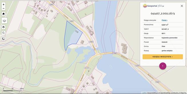 Wiejska posiadłość nad Wda w Borach Tucholskich