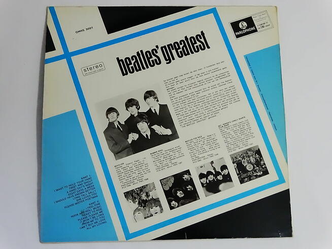 The Beatles – Beatles Greatest (1970) Vinyl LP 12