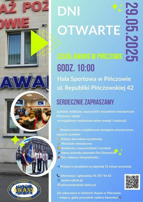Dzień Otwarty w szkole AWANS w Pińczowie