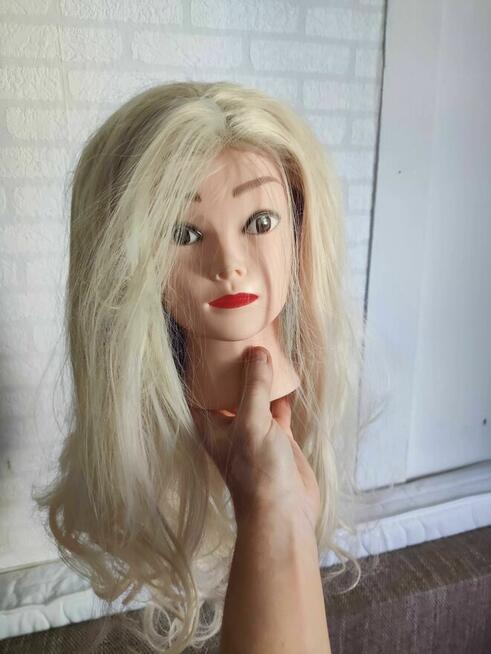 Peruka Jasny Blond długie włosy Peruka 2 8 Nowa peruka