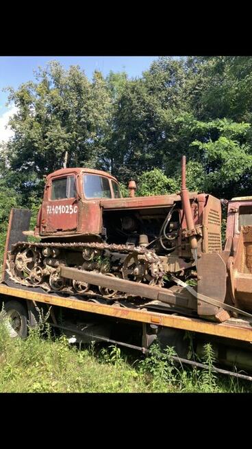 Spycharka gąsienicowa DT-75, rozruch elektryczny 24V, dowóz.