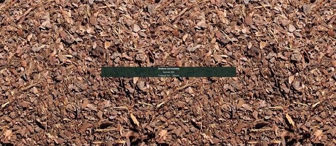 Kora Sosnowa Sortowana PALETA 33-60SZT - różne frakcje !