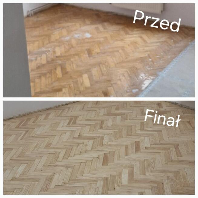 CYKLINOWANIE PODŁÓG PARKIETÓW DREWNIANYCH