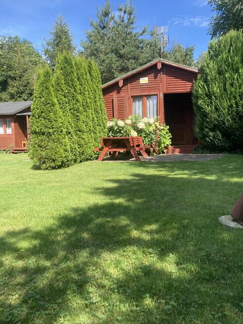 Domki drewniane nad morzem