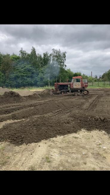 Spycharka gąsienicowa DT-75, rozruch elektryczny 24V, dowóz.