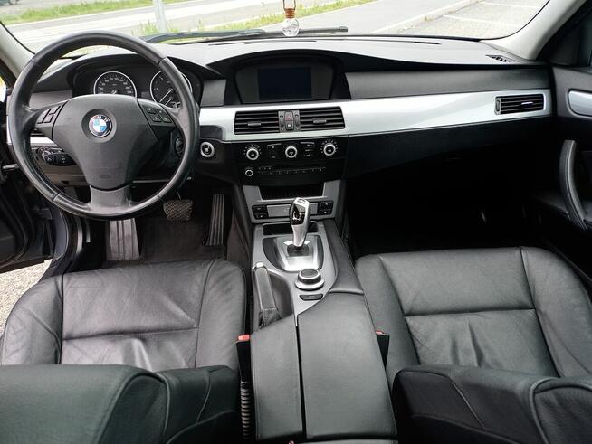 BMW seria 5E61 lift20D 177km 2008r.Automat, Skóry, Panorama