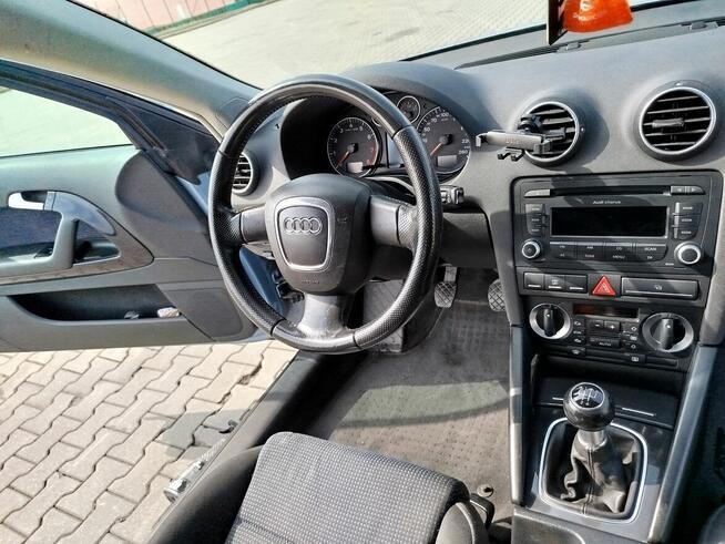 Audi A3 8p 1.6 B+G, 2008r, klima, nowy rozrząd, serwis zaw