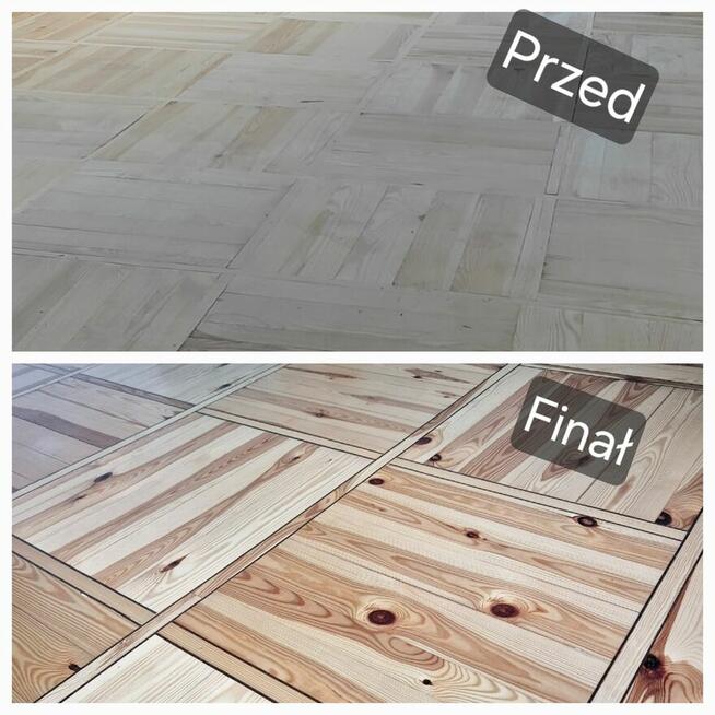CYKLINOWANIE PODŁÓG PARKIETÓW DREWNIANYCH