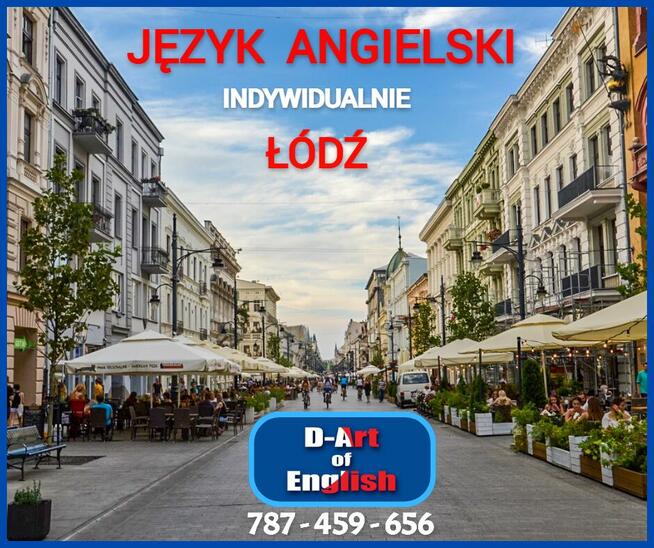 Język angielski - indywidualnie - Łódź