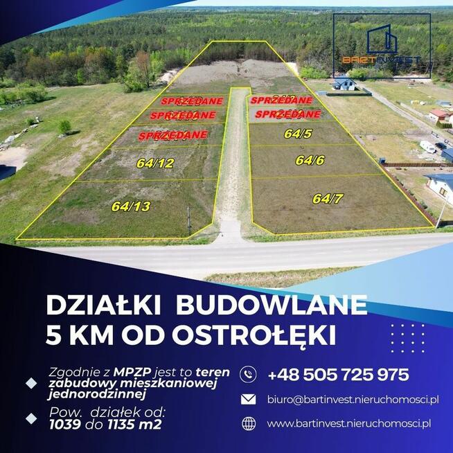Działki budowlane w malowniczej okolicy