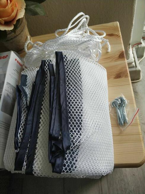 Siatka Ochronna na Balkon Balustrade Taras Osłona biała