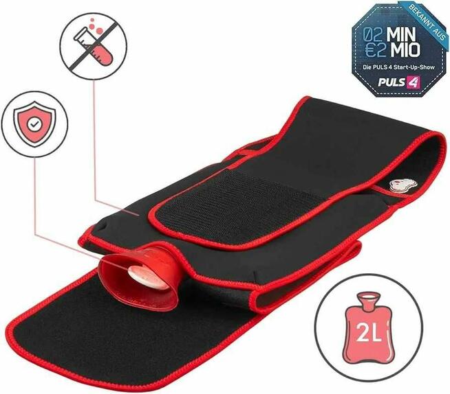 Pas z Termofor Ból Pleców Ogrzewacz Pas Rozgrzewający plecy