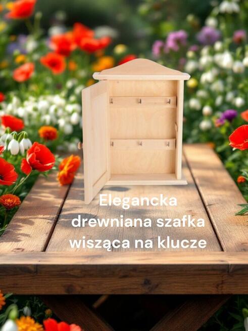 Szafka wisząca na klucze prosta