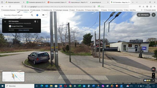 2 działki budowlano-usługowe - 706 mkw Białołęka Warszawa