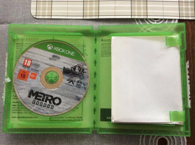 Sprzedam grę na konsolę Xbox Metro Exodus