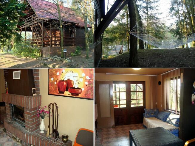 Duży dom na zalesionym terenie ze stawem i dostępem do rzeki