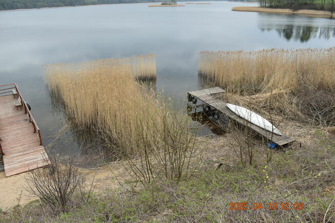 szprzedam działkę nad jeziorem