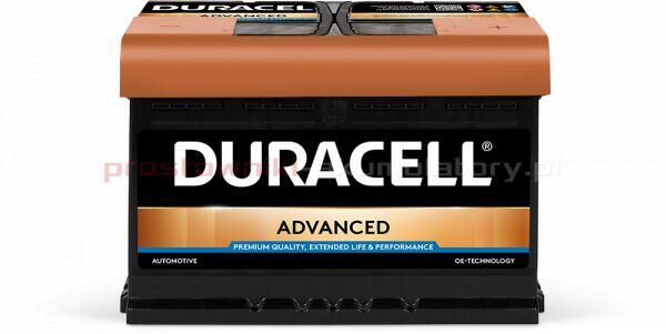 Akumulator Duracell Advanced DA77H OE 12V 77Ah 750A