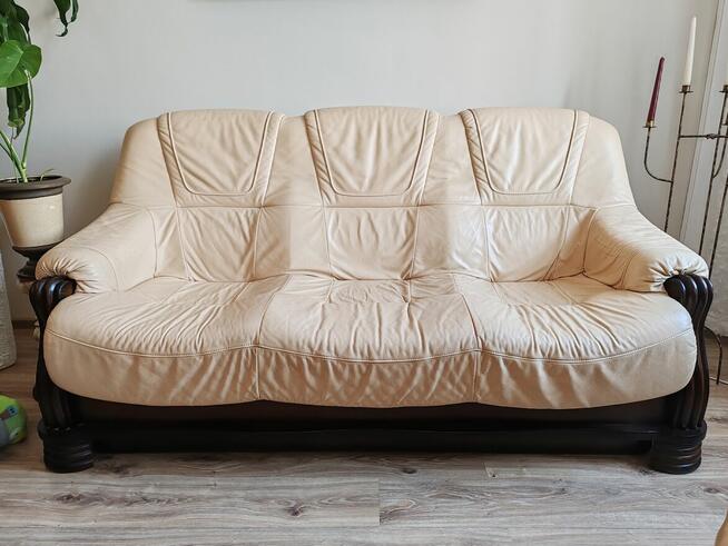 Kanapa, 2 fotele z funkcją spaniia