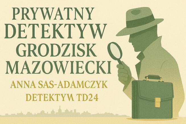 Prywatny Detektyw Grodzisk Mazowiecki – Anna Sas-Adamczyk
