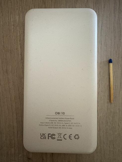 Powerbank Boompods OBI-Power 10 000 mAh