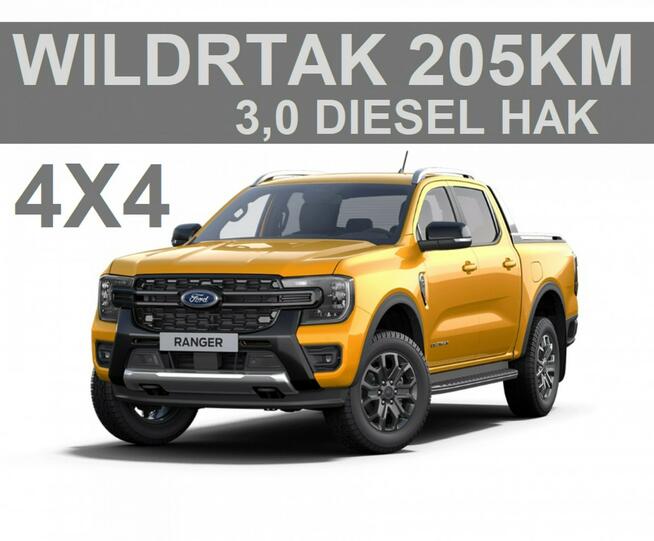 Nowy Ranger Wildtrak 205KM Hak Kamera 360 Niska Cena 2681 zł