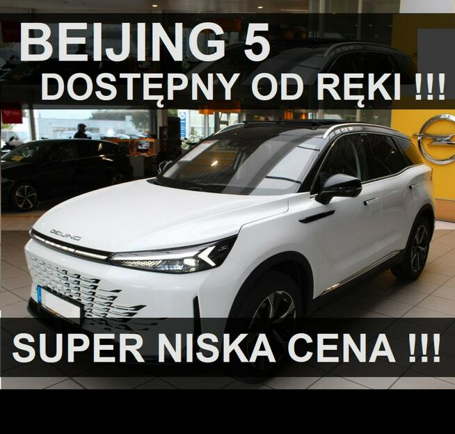 Baic Beijing 5 Luxury 177KM Automat Kamera 360 Panorama Martwe Wentylowane fotele