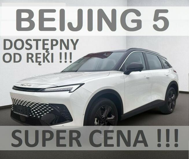 Baic Beijing 5 Luxury 177KM Automat Kamera 360 Panorama Martwe Wentylowane fotele