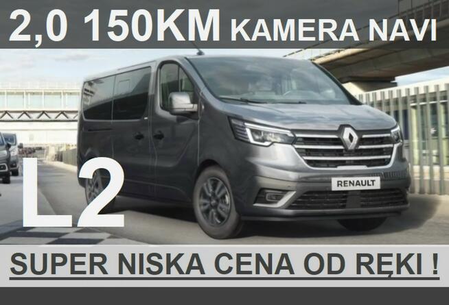 Renault Trafic L2 150KM 2,0  Full Led DużyEkran Kamera Ciemne szyby Od ręki !! 2189zł