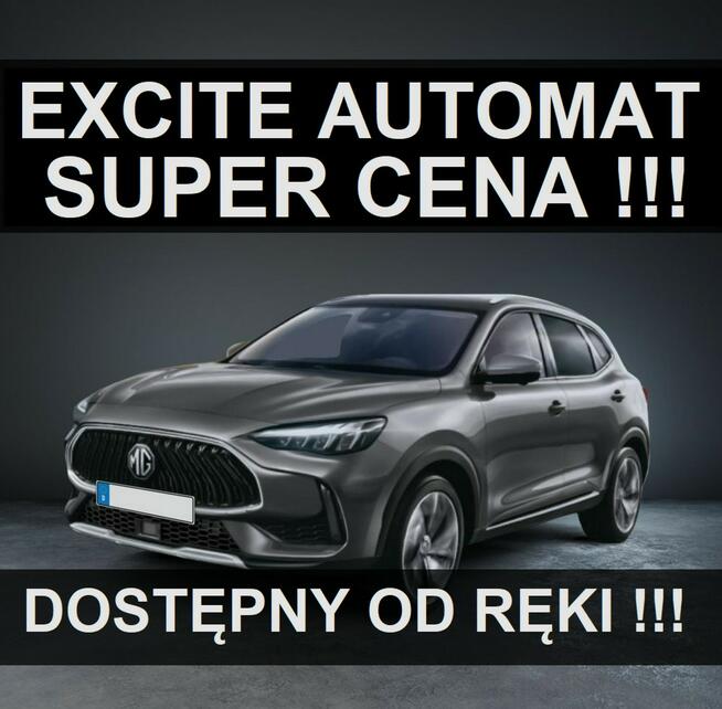 MG HS Excite 162KM Automat Tempo. akt.  Martwe Pole Dostępny od ręki 1352 zł